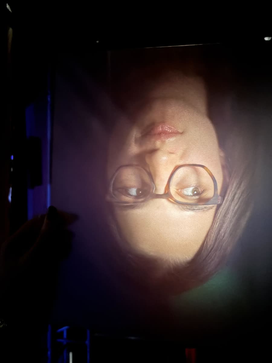 Inverted face, brighter